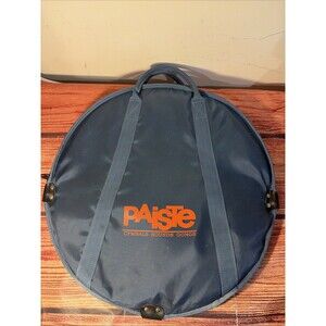 Vintage Paiste 20in Cymbal Sounds Gongs Bag Light Blue Rare